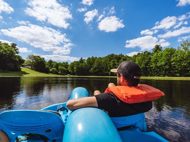 Paddle Boats at Jellystone Park™ Catskills Region
