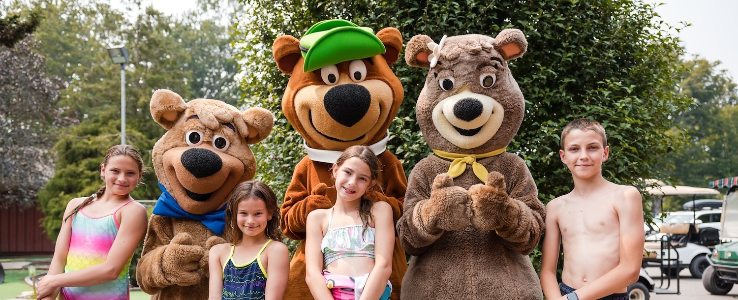 Activities and Characters at Jellystone Park™ Gardiner