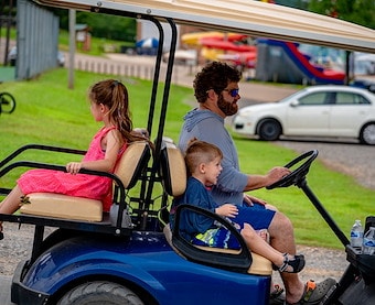 Golf Cart Rentals at Jellystone Park™ Jackson East