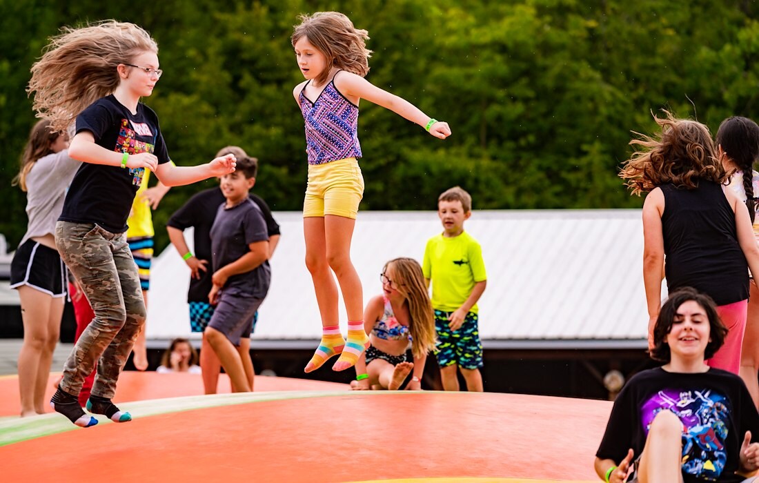 Jumping Pillow at Jellystone Park™ Syracuse North 
