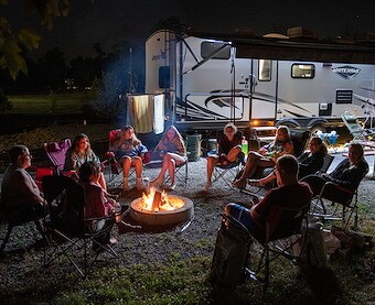 Campfires Permitted at Jellystone Park™ Western New York