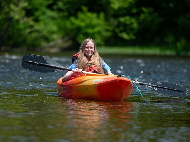 Kayaking at Jellystone Park™ Western New York