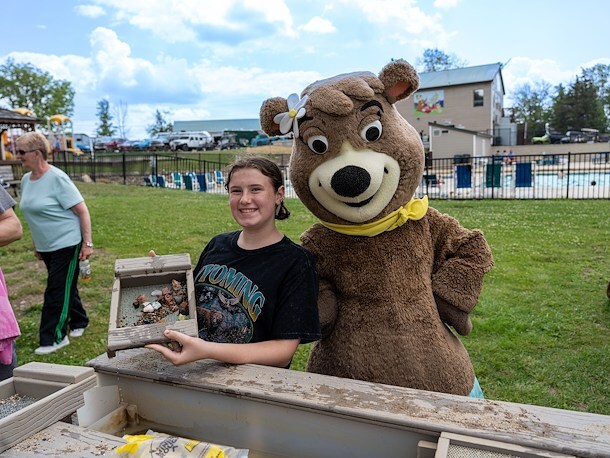 Gem Mining at Jellystone Park™ Western New York