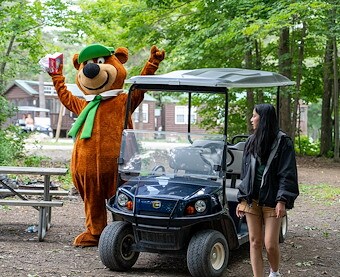 Golf Cart Rentals at Jellystone Park™ Western New York