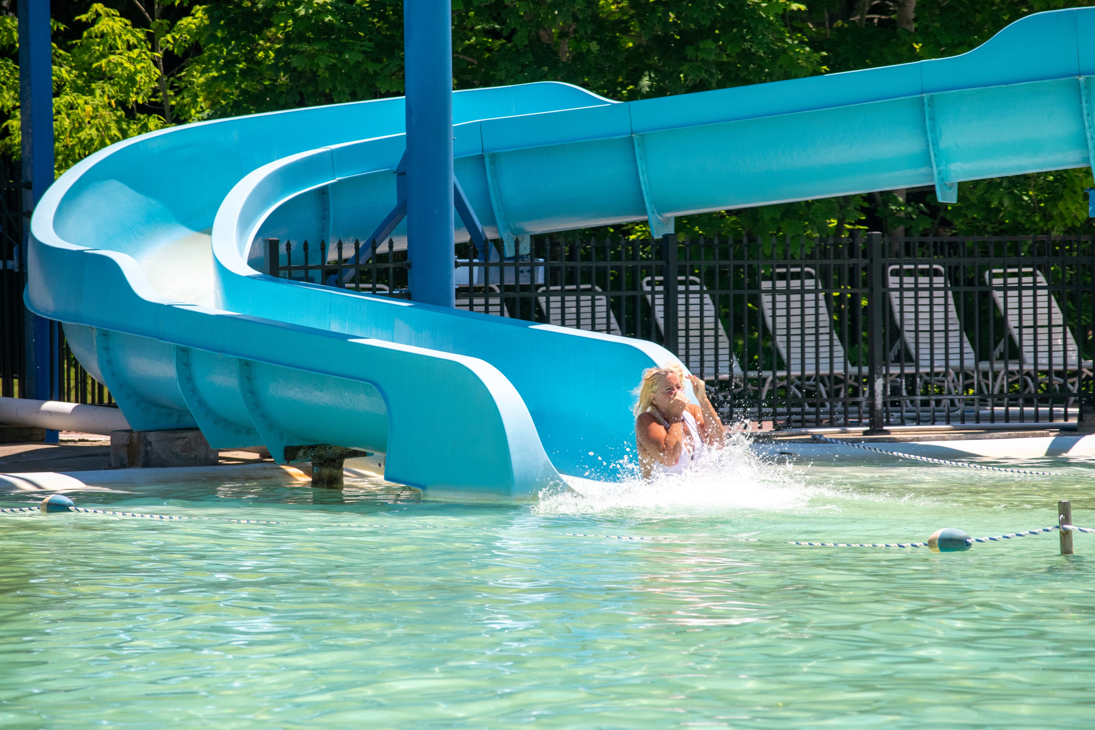 Water Slides at Jellystone Park™ Akron-Canton