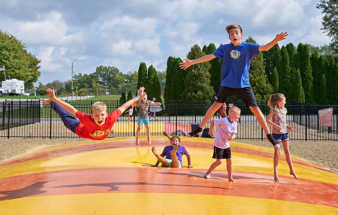Jumping Pillows at Jellystone Park™ Holmes County