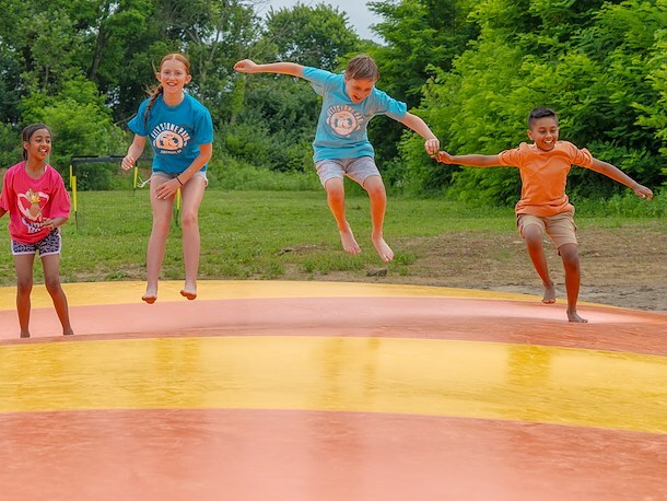 jumping pillow