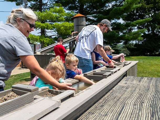 Gem Mining at Jellystone Park™ Clay's Resort