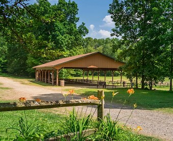 Peddlers Pavilion at Jellystone Park™ Clay's Resort