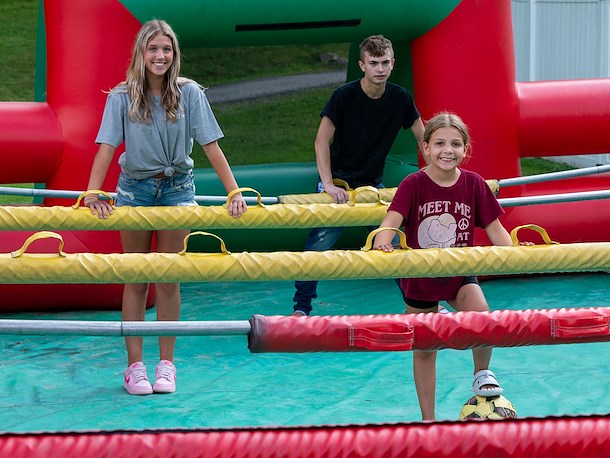 Human Foosball at Jellystone Park™ Cleveland Sandusky