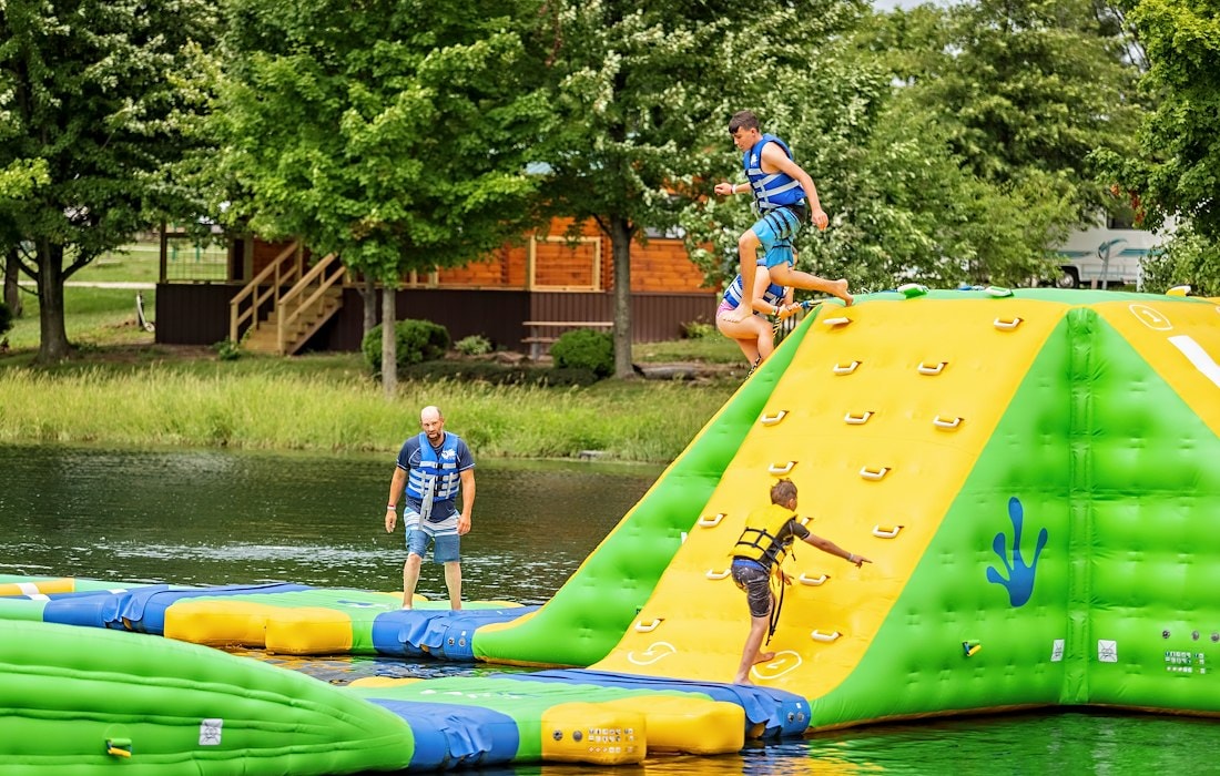 Floating Obstacle Course