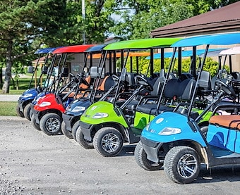 Golf Cart Rental at Jellystone Park™ Cleveland Sandusky