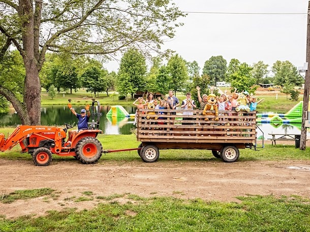 Wagon Rides at Jellystone Park™ Cleveland Sandusky