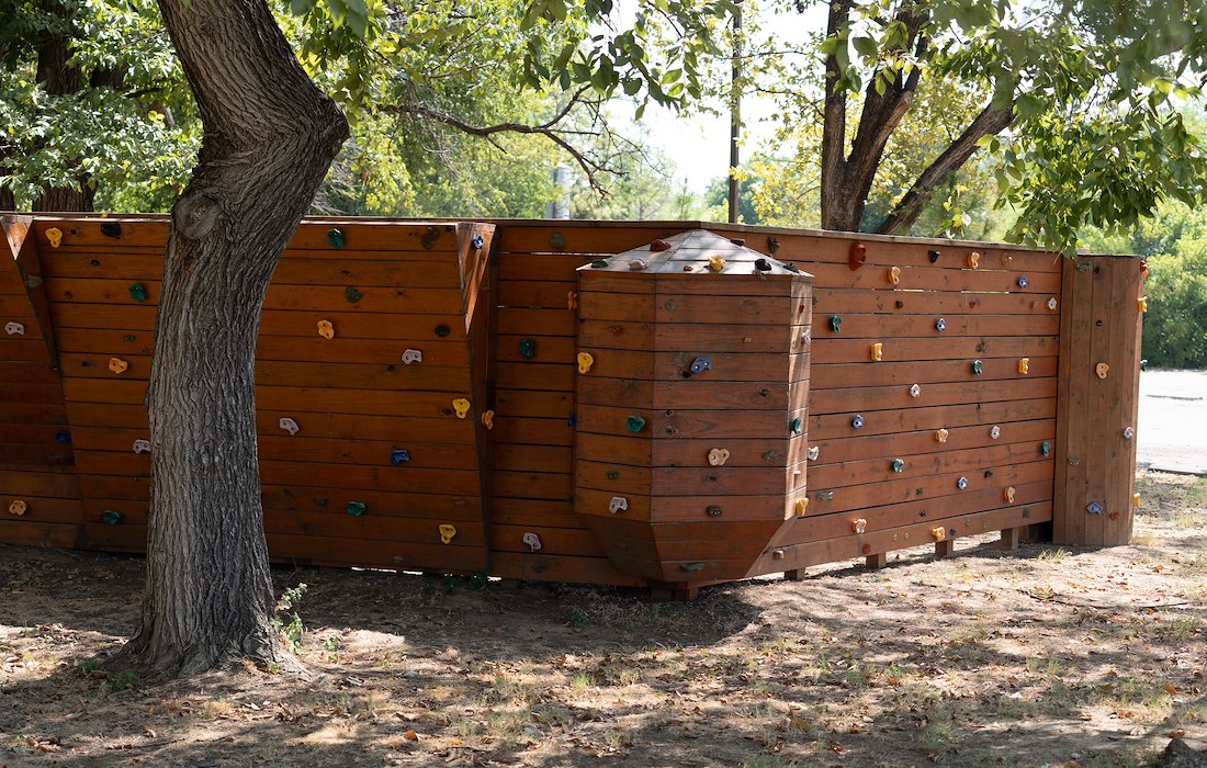 Conquer the Climbing Wall at Jellystone Park™ Cleveland Sandusky