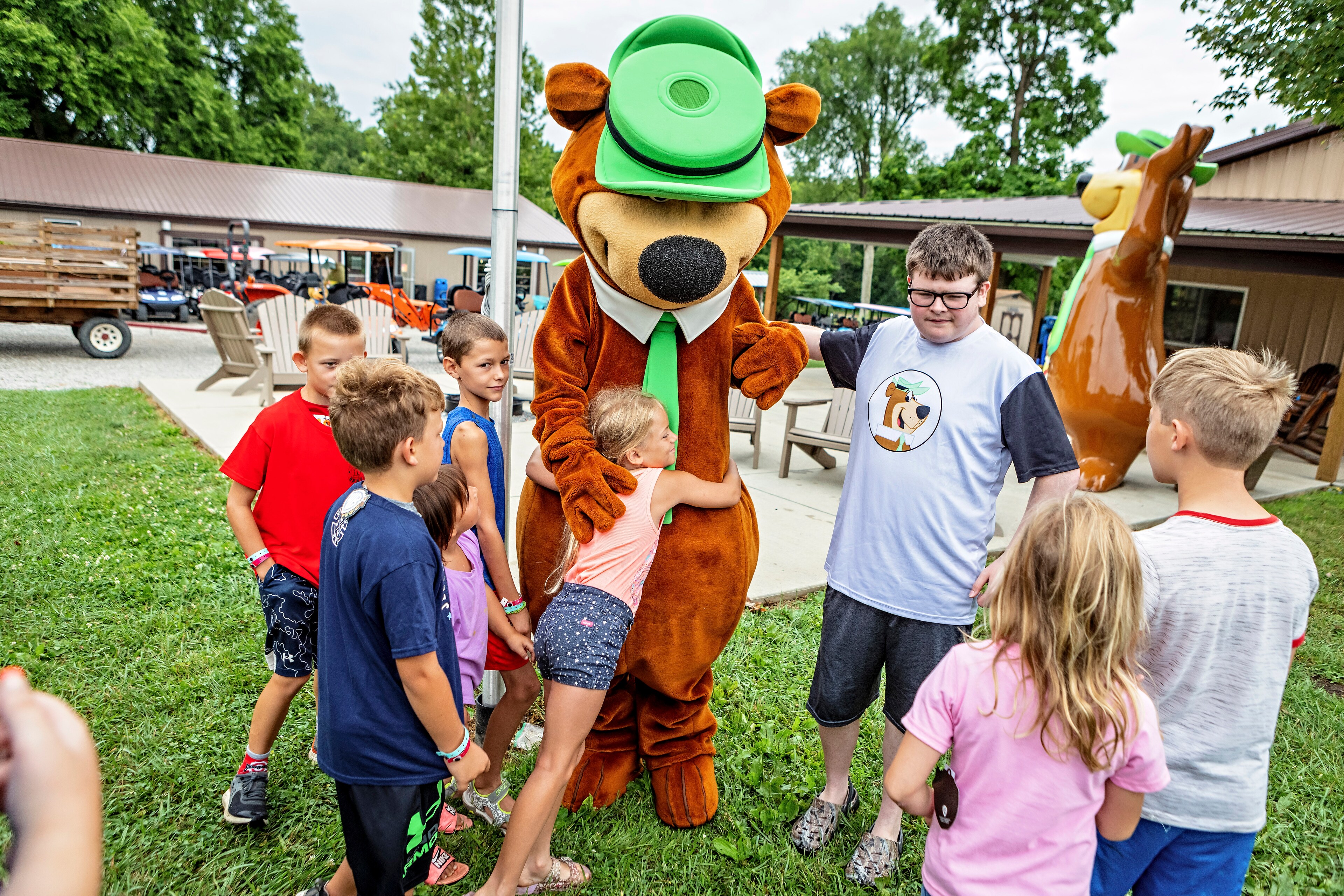 Character Interactions with Yogi Bear at Jellystone Park™ Cleveland Sandusky