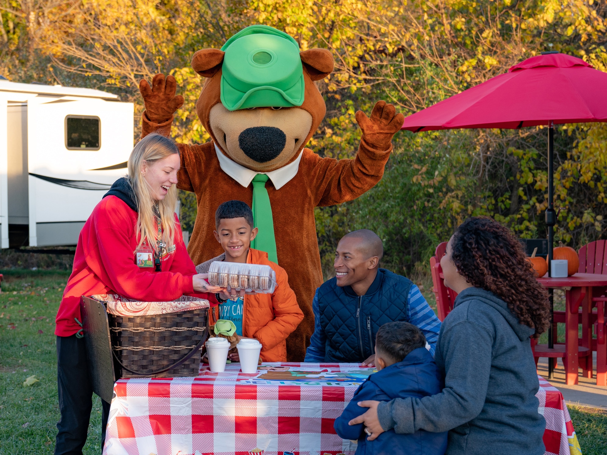 Donut Delivery at Jellystone Park™ Jackson East