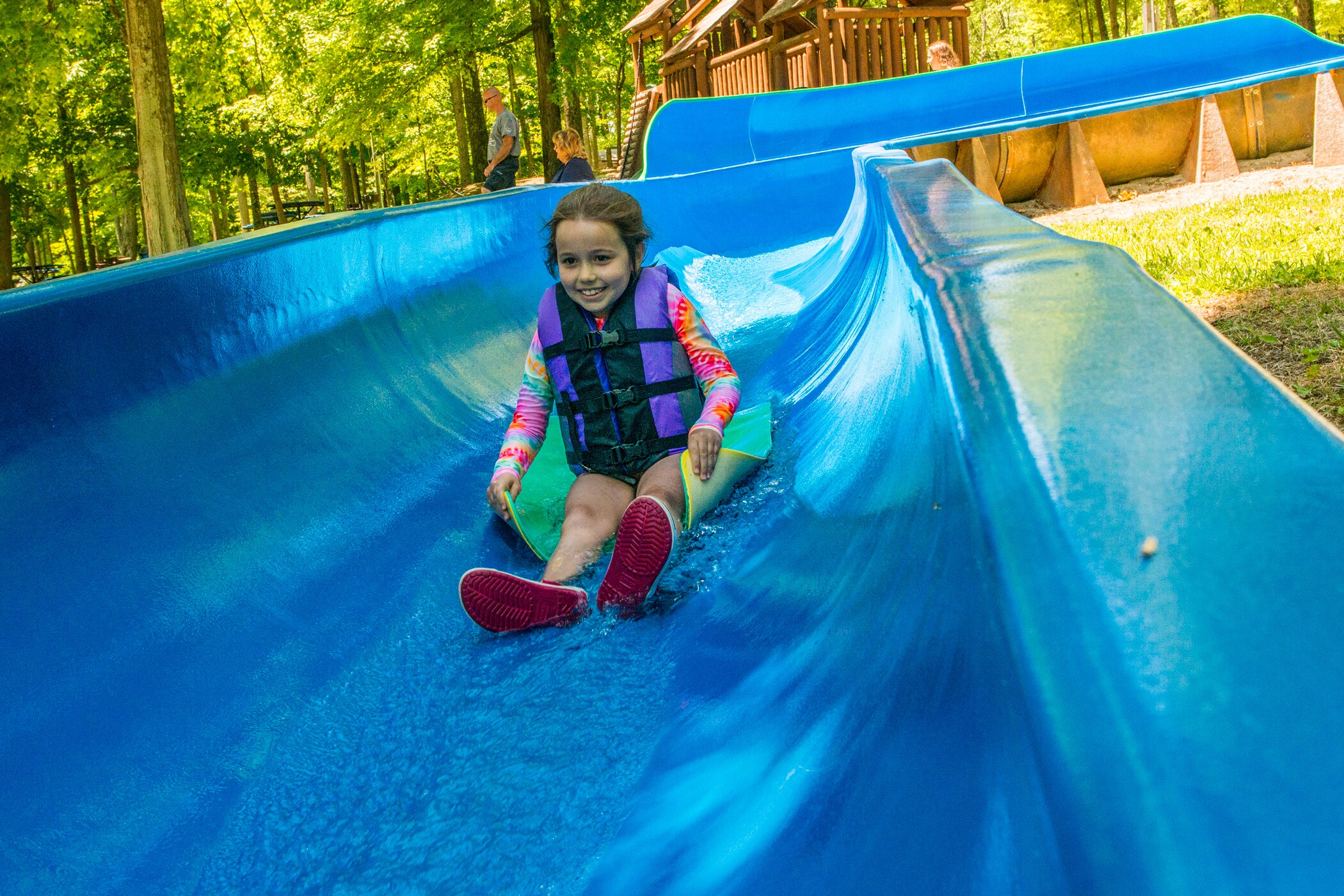 Water Slide at Jellystone Park™ Columbus North