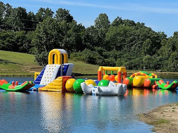 Floating Obstacle Course Unlimited Pass at Jellystone Park™ Hocking Hills
