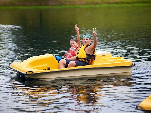 Paddle Boats at Jellystone Park™ Hocking Hills