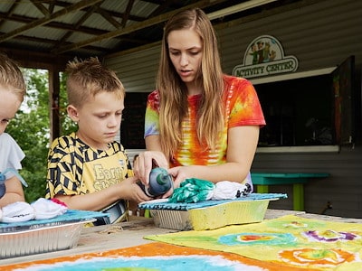 Tie Dye at Jellystone Park™ Hocking Hills