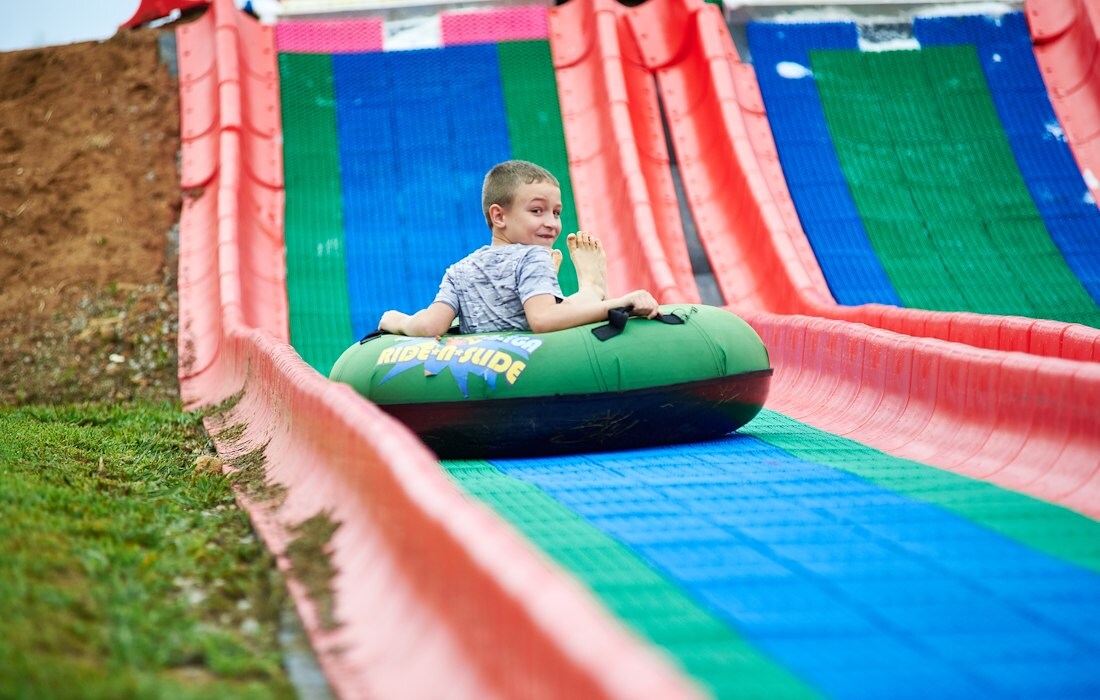 Tubing excitement without the chill in Jellystone Park™ Hocking Hills