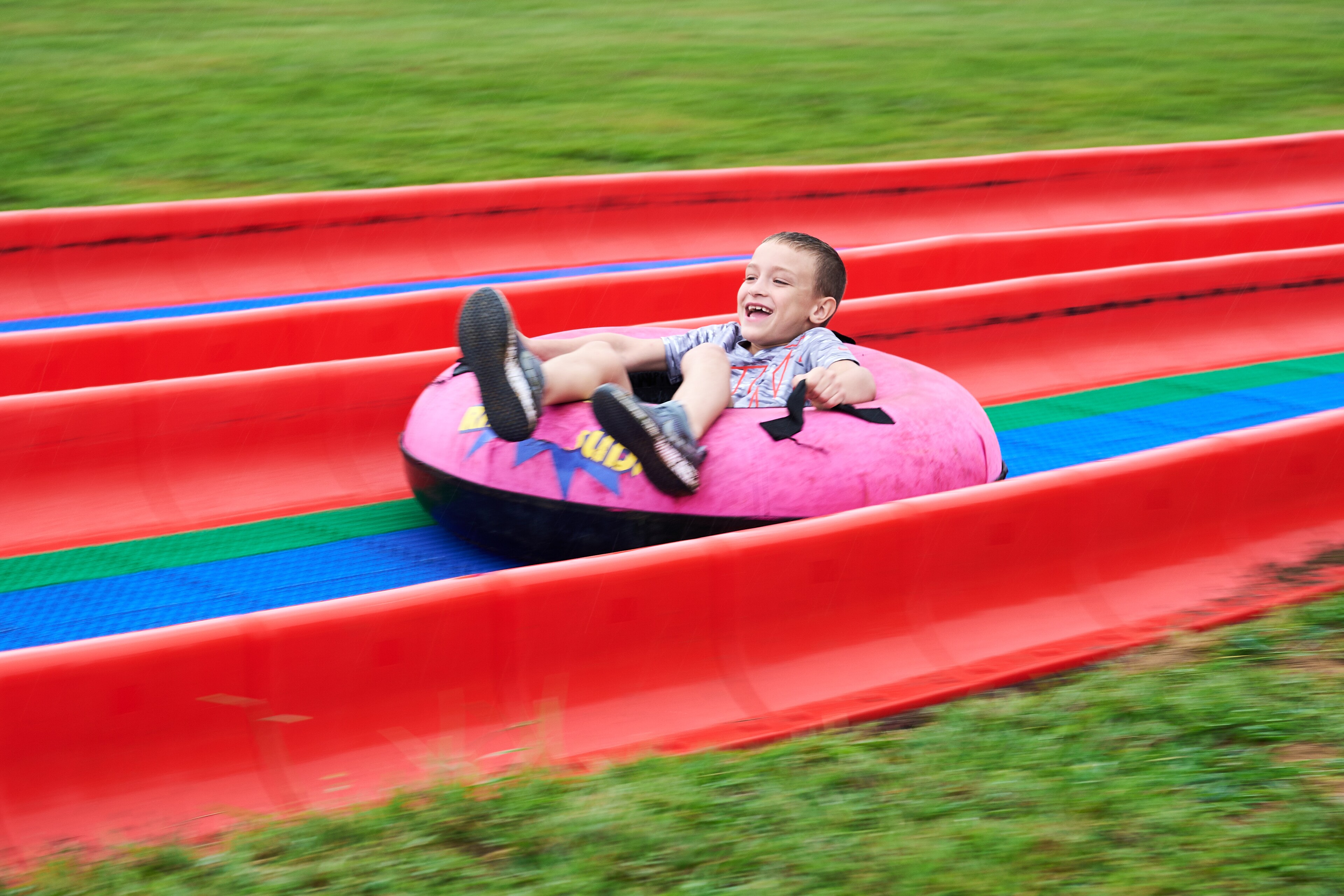 Snowless Tubing at Jellystone Park™ Hocking Hills