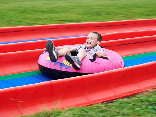 Snowless Tubing at Jellystone Park™ Hocking Hills