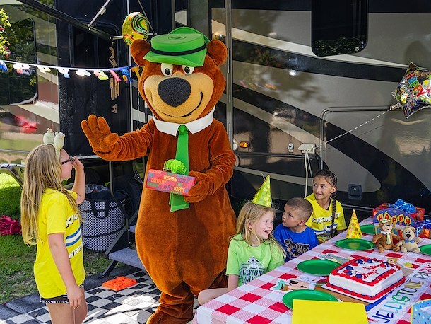 Yogi Bear™ Party Package of Jellystone Park™ Lake Eufaula