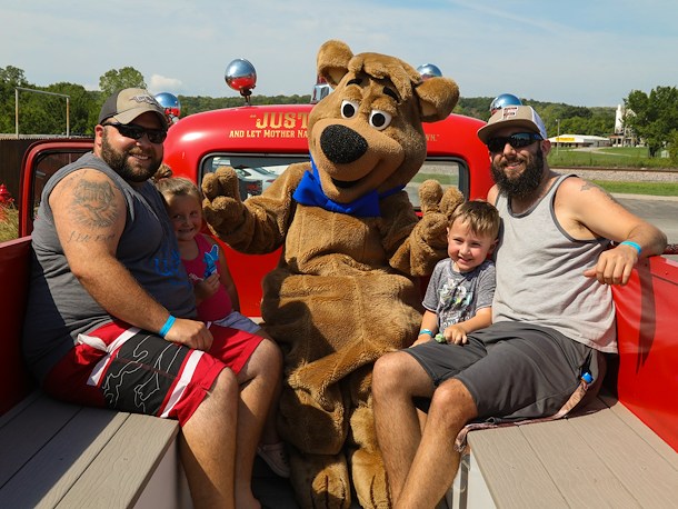 Fire Truck Ride at Jellystone Park™ Lake Eufaula