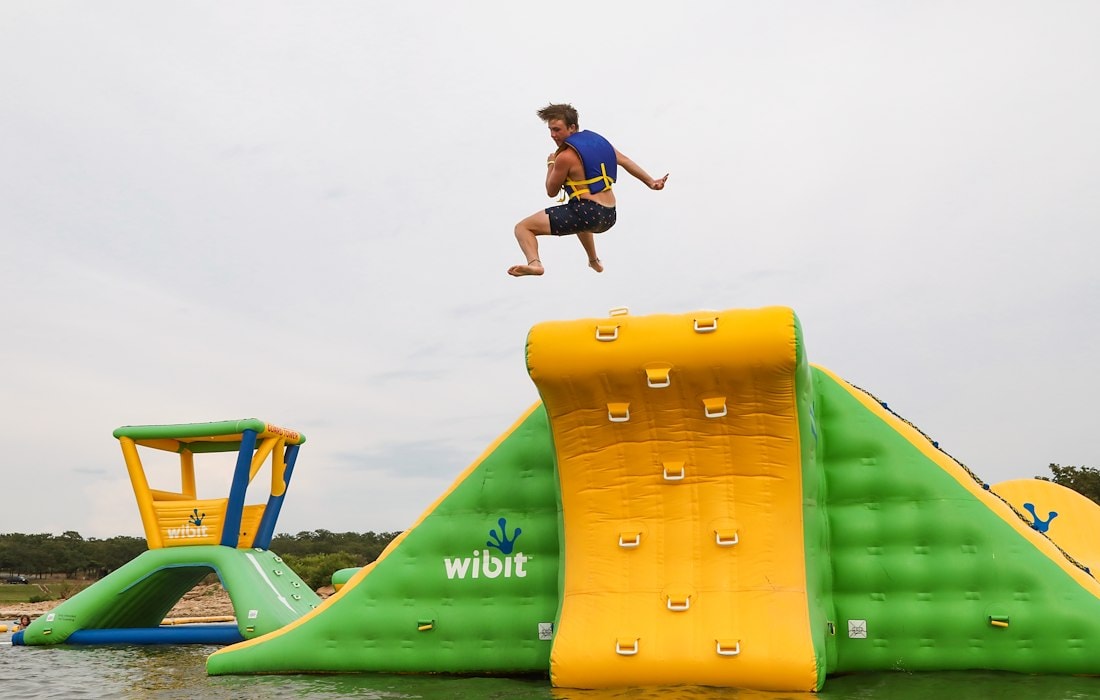 Balance, Jump, and Master Obstacles at Jellystone Park™ Keystone Lake