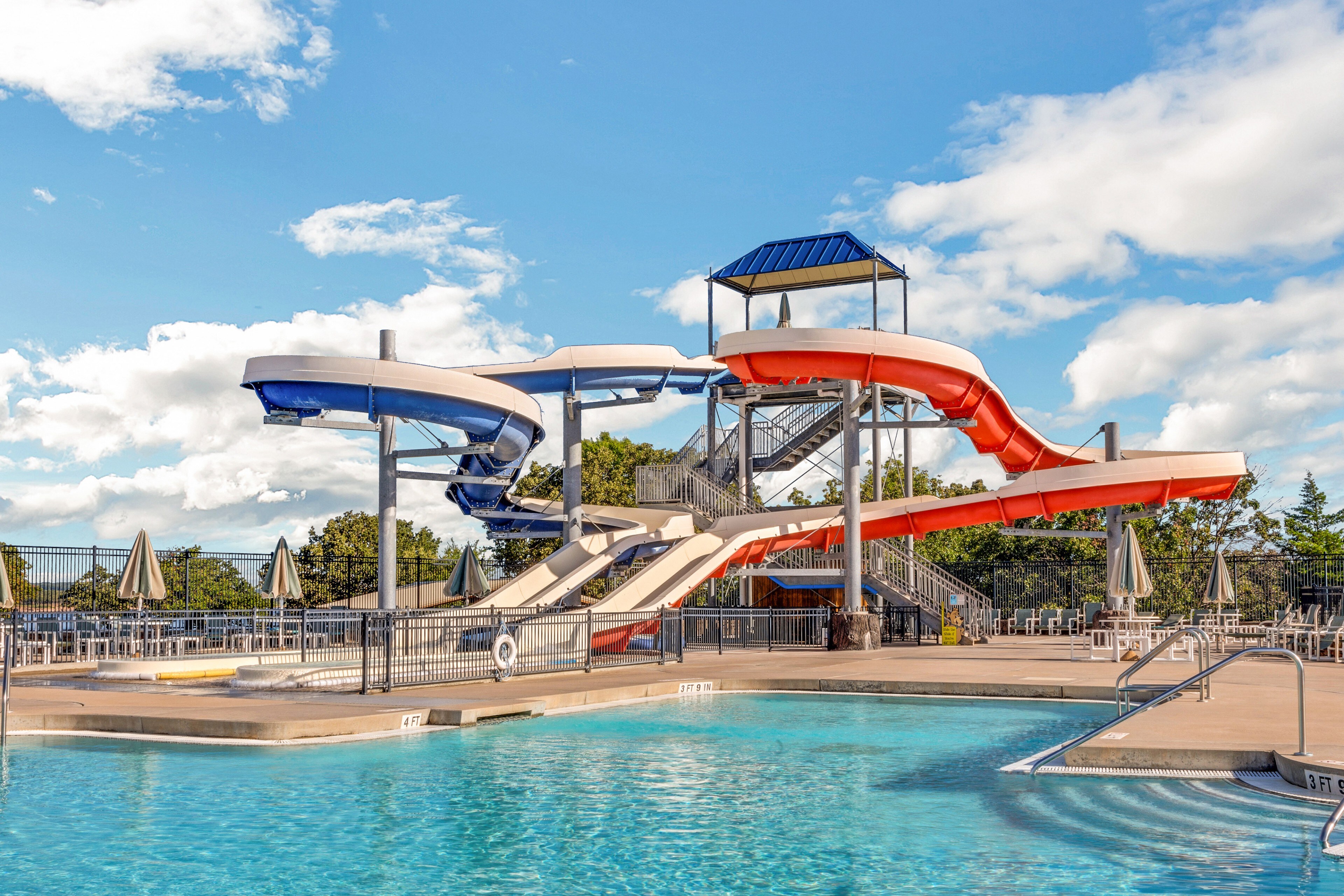 Water Slides at Jellystone Park™ Keystone Lake