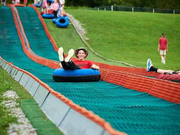Snowless Tubing at Jellystone Park™ Mill Run