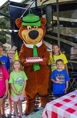 Yogi Bear Birthday Circus