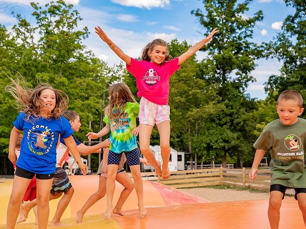 Jumping Pillow Jellystone Park™ Pennsylvania Wilds