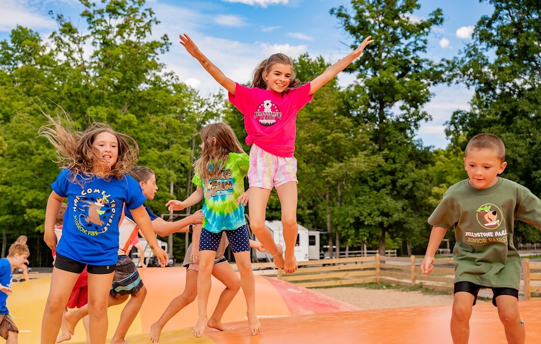 Bounce and Leap at Jellystone Park™ Pennsylvania Wilds
