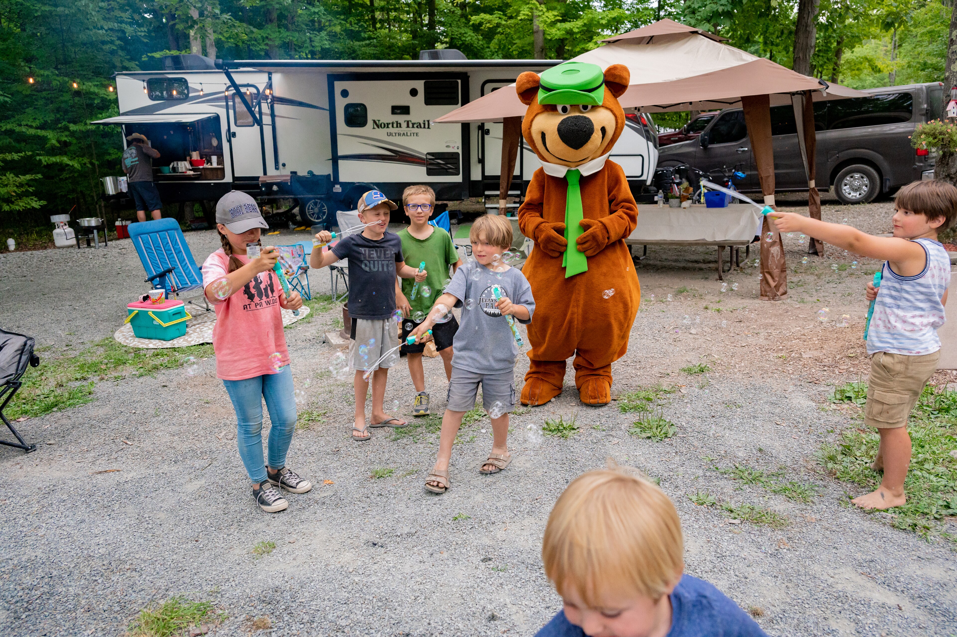 Activities and Characters of Jellystone Park™ Pennsylvania Wilds