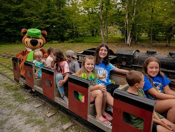 Mini Train at Jellystone Park™ PA Wilds