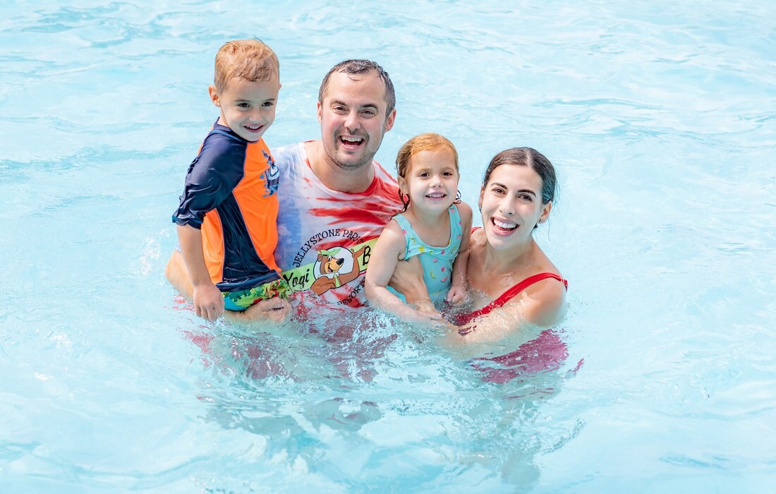 Refresh, swim, and splash all day!