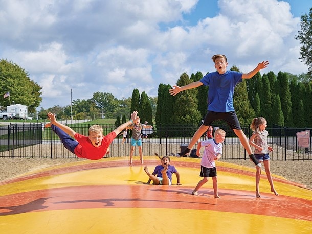 Jumping Pillow