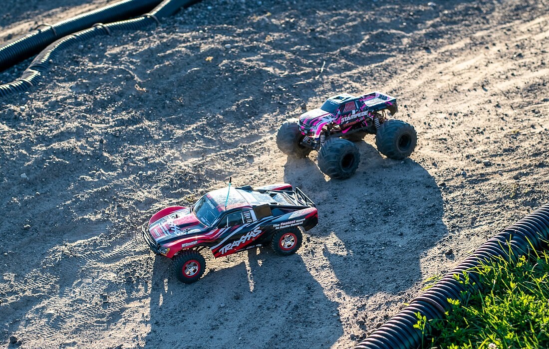 Full speed ahead on the race track!