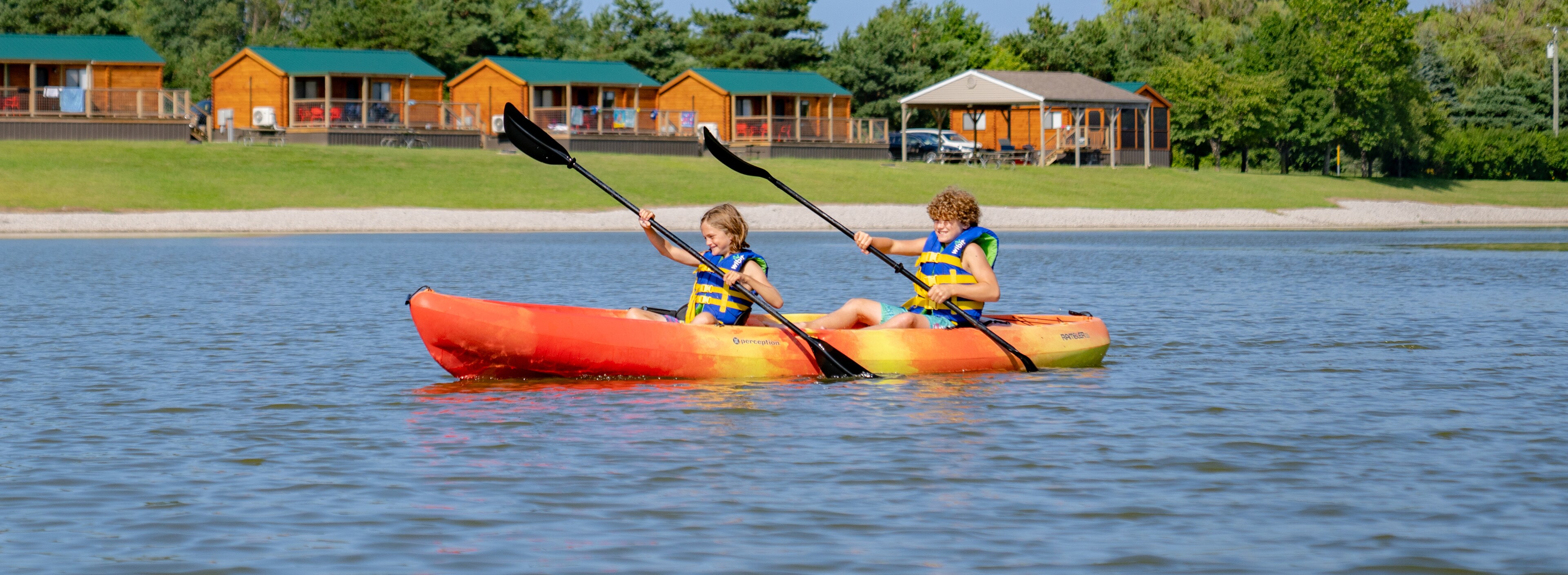 Fun Across the Water at Jellystone Park