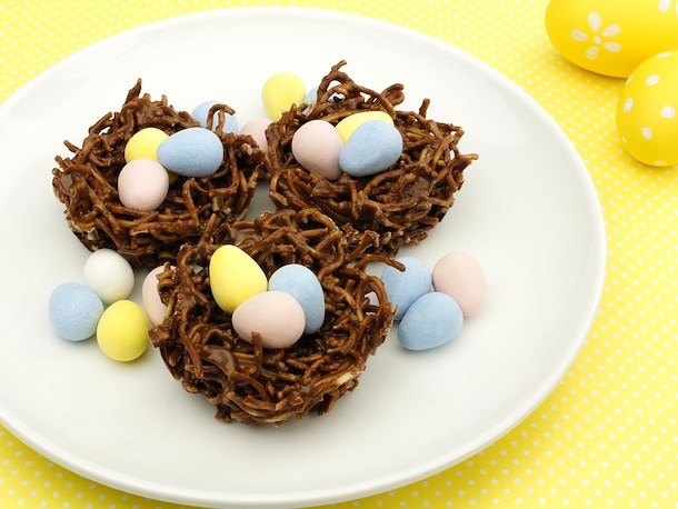 Chocolate Bird Nests in Jellystone Park Caledonia