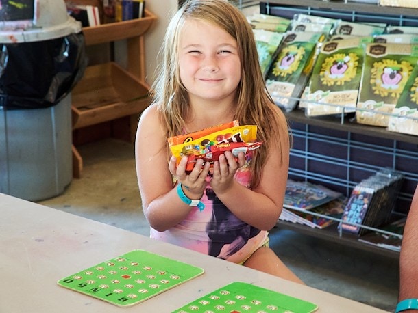 Candy Bar Bingo at Jellystone Park