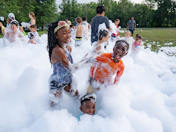 Foam Parties at Jellystone Park