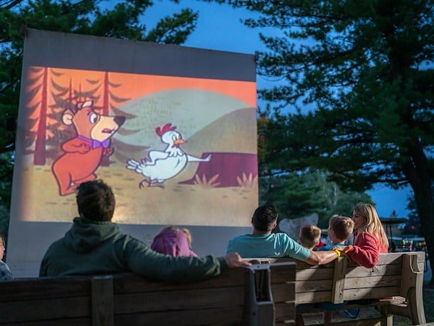 Movie Nights at Jellystone Park