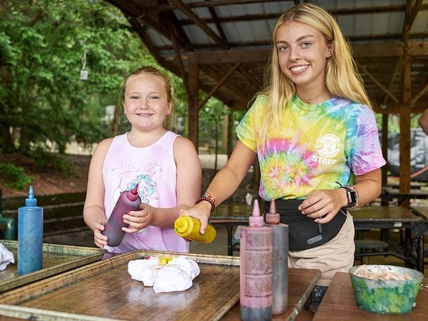 Tie Dye at Jellystone Park