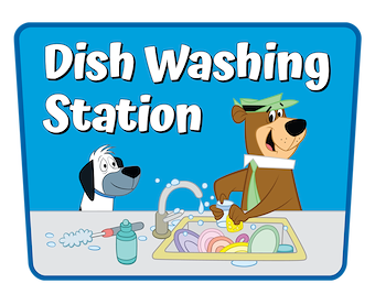 Dishwashing Station at Jellystone Park™ Skowhegan