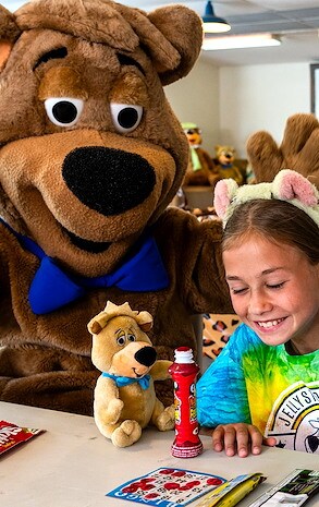 Indoor fun at Jellystone Park Caledonia
