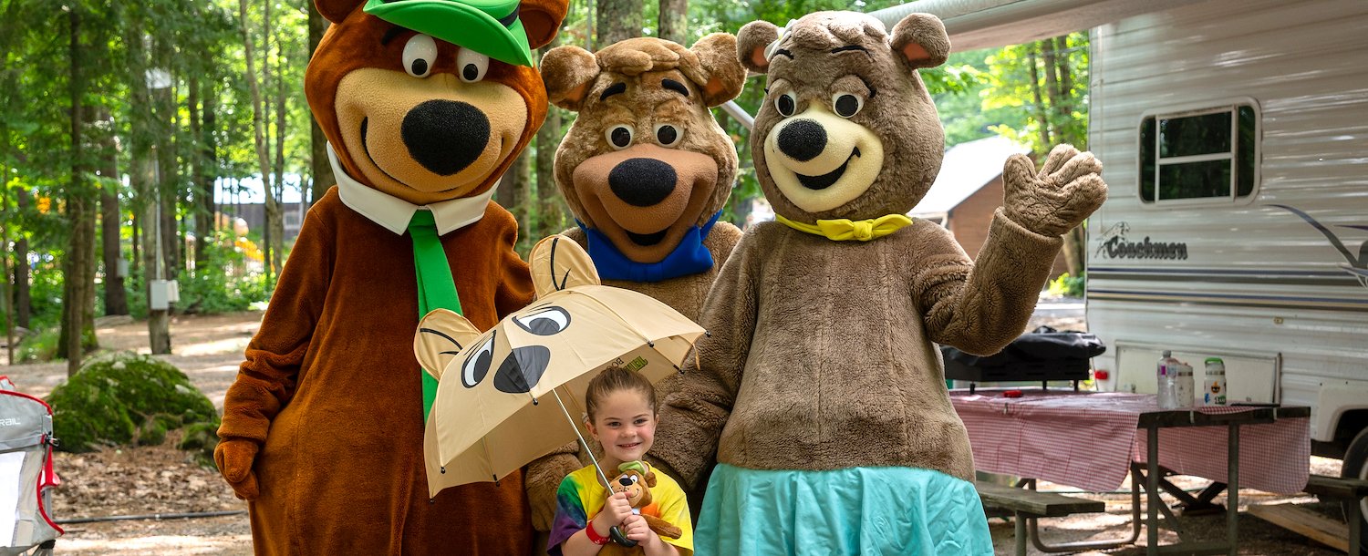 Activities and Characters of Jellystone Park™ at Natural Bridge