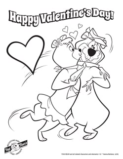 Valentine's Day Coloring Page